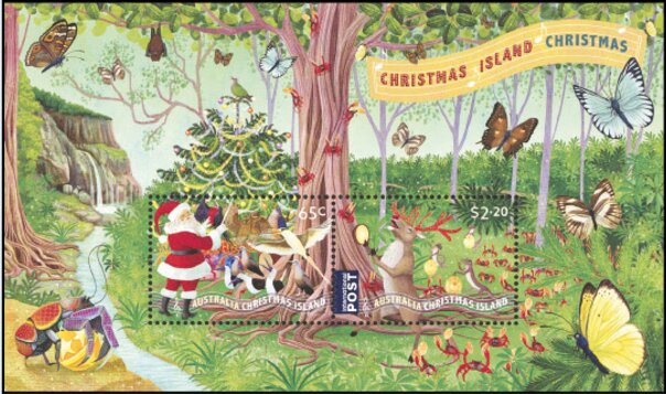 Santa and Animals Playing Instruments