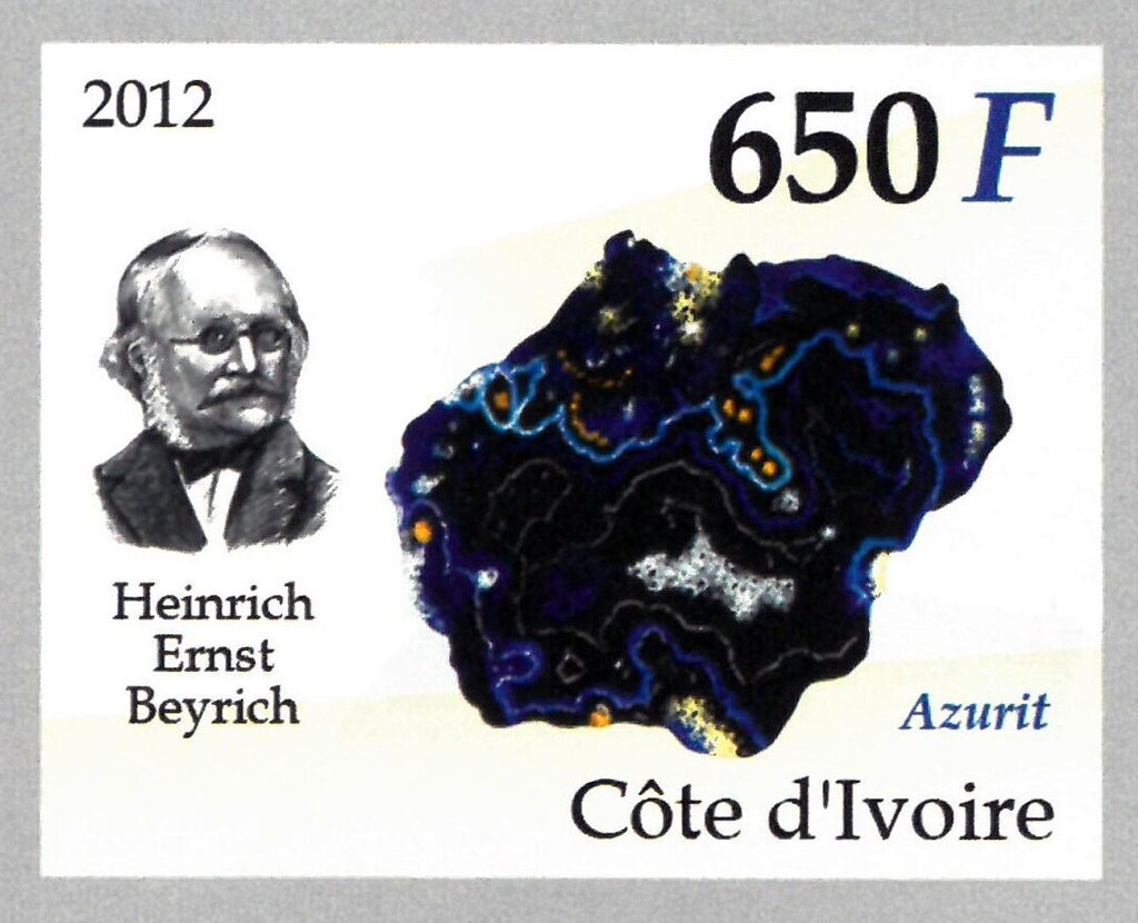 Azurit and Heinrich Ernst Beyrich