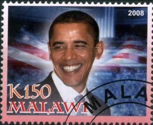 Stamp, Barack Obama, Cinderellas,  , Famous People, Politicians