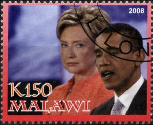 Stamp, Barack Obama, Cinderellas,  , Famous People, Politicians