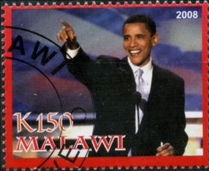 Stamp, Barack Obama, Cinderellas,  , Famous People, Politicians