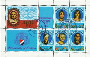 Souvenir Sheet, International Women's Year,, Cinderellas,  , International Years, Women