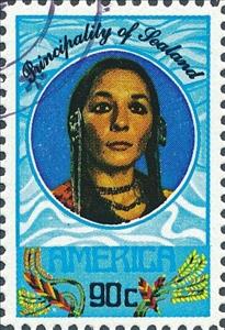 Stamp, International Women's Year, America, Cinderellas,  , Women