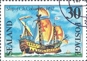 Stamp, Sailing Ships, Cinderellas,  , Sailing Ships