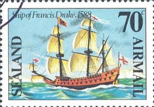 Stamp, Sailing Ships, Cinderellas,  , Sailing Ships