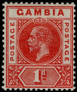 Stamp, Issue of 1904-1909, Gambia,  