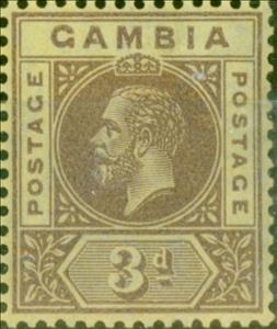 Stamp, Issue of 1912-1922, Gambia,  
