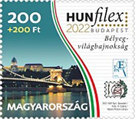 HUNFILEX 2022 Philatelic Exhibition : Széchenyi Chain Bridge