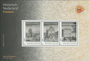 Souvenir Sheet, Friesland, Netherlands- Personalized stamps,  