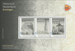 Souvenir Sheet, Groningen, Netherlands- Personalized stamps,  