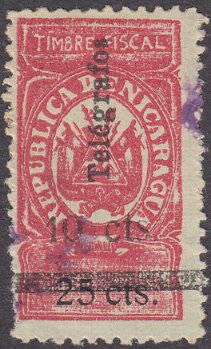 Revenue stamp (overprinted)