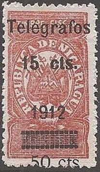 Revenue stamp (overprinted)