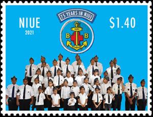 Stamp, Boys Brigade of Niue, Niue,  , Organizations