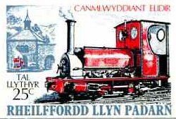 Hunslett 0-4-0ST No. 1 Elidir (Welsh text)