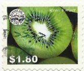 Stamp, Kiwi Fruit, Personalized and Private Mail Stamps,  , Fruits, Plants (Flora)