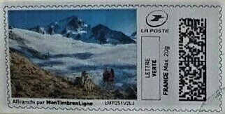 Stamp, Mountain View, Personalized and Private Mail Stamps,  , Landscapes, Mountains