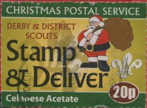 Stamp, Stamp and Deliver, Personalized and Private Mail Stamps,  , Christmas, Scouting