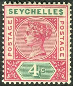 Stamp, Issues of 1890-1900, Seychelles,  