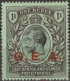 Stamp, King George, Tanganyika,  
