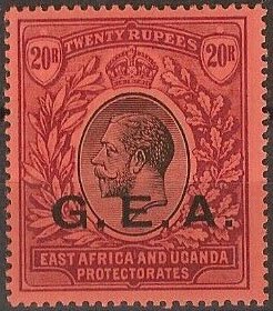 Stamp, King George, Tanganyika,  