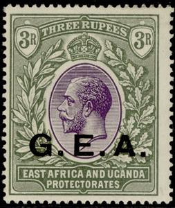 Stamp, King George, Tanganyika,  