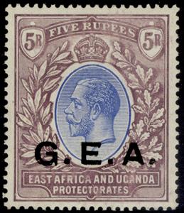 Stamp, King George, Tanganyika,  