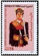 Man costume with dagger and sword
