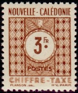 Stamp, Figure, New Caledonia,  