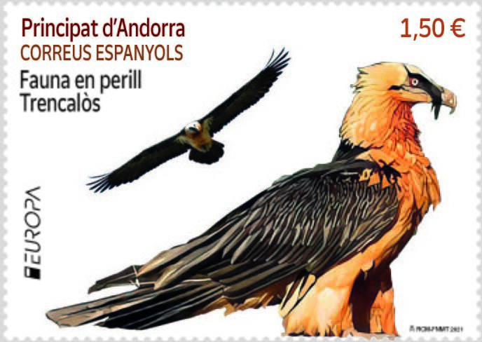 Europa (C.E.P.T.) 2021 - Bearded Vulture (Gypaetus barbatus)