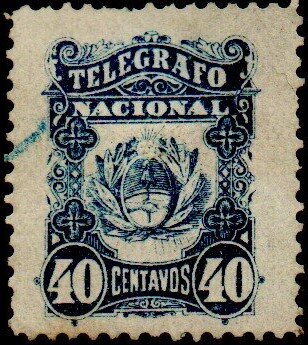 Telegraph stamp type II