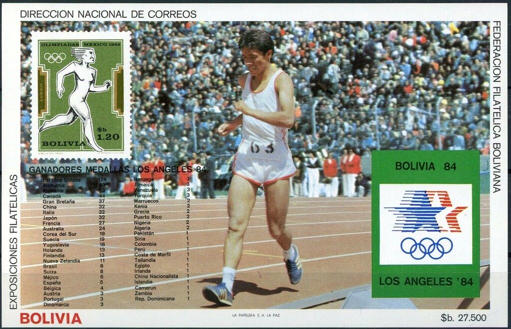 Winner of the 1984 Summer Olympics, Los Angeles