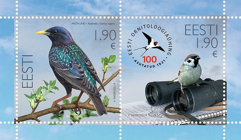 Estonian Ornithological Society, Centenary : Starlings