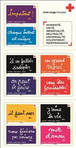 Booklet, Red Cross 2021 : Phrases of Ben, France,  , Greetings, Languages