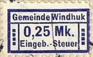 Stamp, Numeral, German South West Africa,  