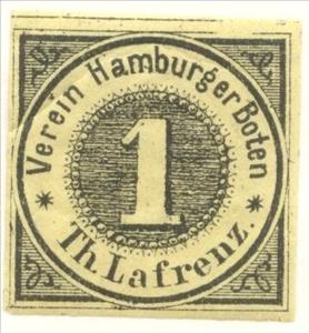 Stamp, Hamonia, Germany, Imperial Era Private Post Offices,  