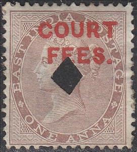 Stamp, Queen Victoria, India,  , Crowns and Coronets, Famous People, Heads of State, Queens, Royalty, Women