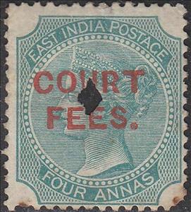 Stamp, Queen Victoria, India,  , Crowns and Coronets, Famous People, Heads of State, Queens, Royalty, Women