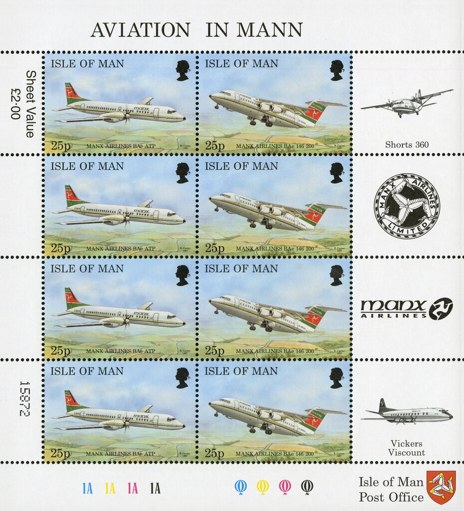 Manx Airlines BAe ATP and Manx Airlines BAe 146 200