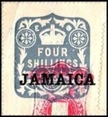 Stamp, Tudor Crown, Jamaica,  , Crowns and Coronets