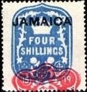Stamp, Tudor Crown, Jamaica,  , Crowns and Coronets