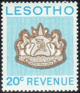 Stamp, Coat of arms, Lesotho,  , Coats of Arms