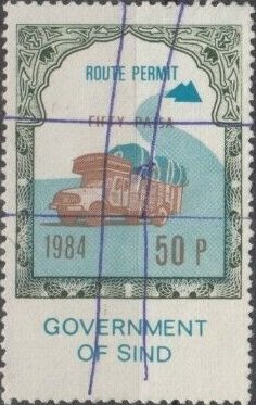 Lorry and mountain route