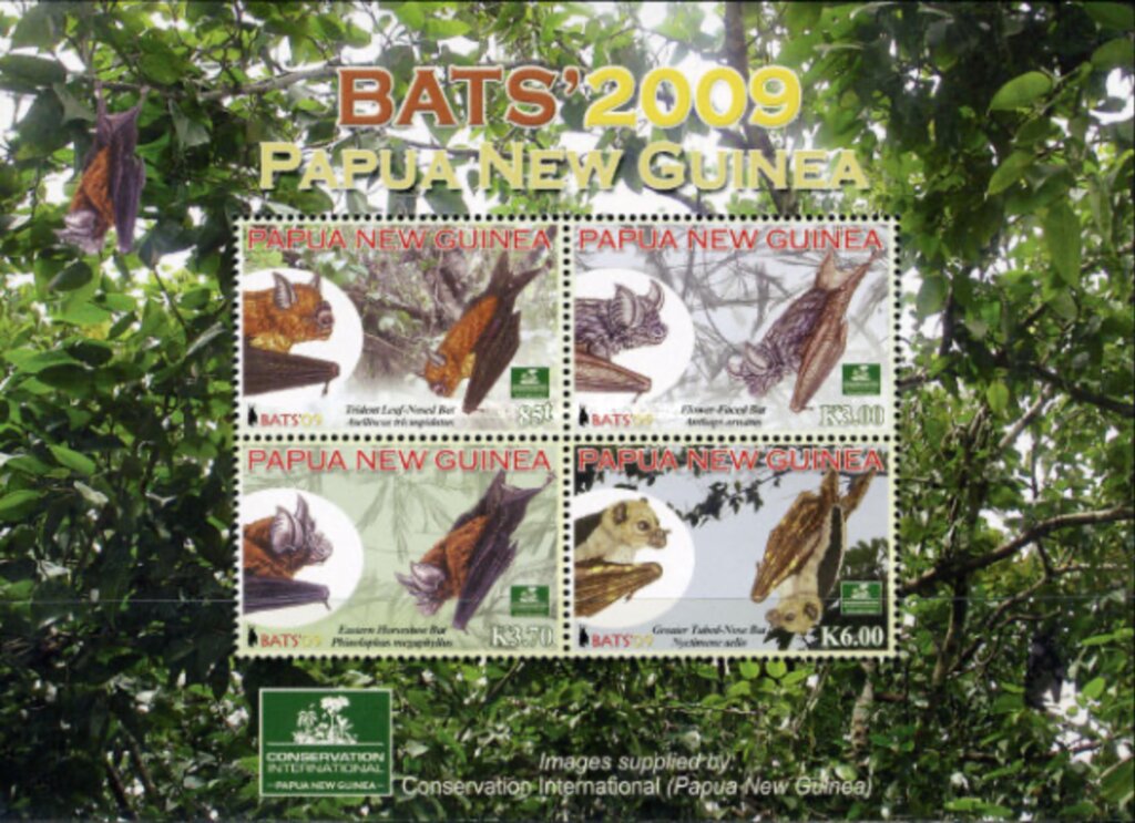 Bats of Papua New Guinea S/S 1399a-1399d