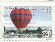 150th Anniversary of Masterton. Balloon over Henley Lake