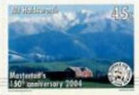 Stamp, 150th Anniversary of Masterton. Mount Holdsworth, Personalized and Private Mail Stamps,  , Landscapes, Mountains
