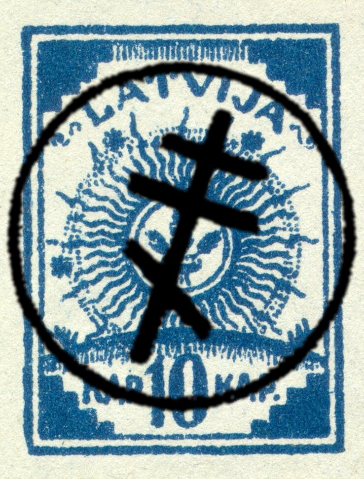 Ears in the circle of the Sun - overprinted