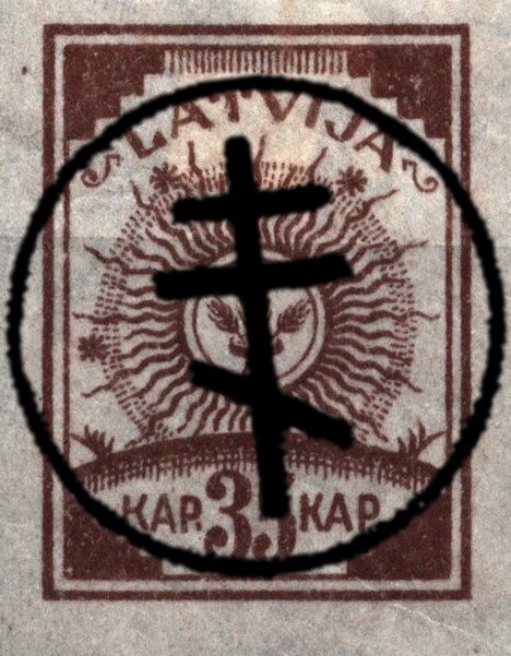 Ears in the circle of the Sun - overprinted