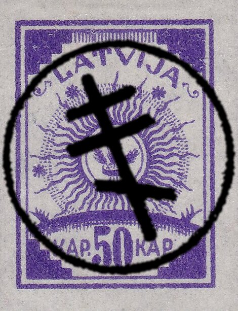 Ears in the circle of the Sun - overprinted