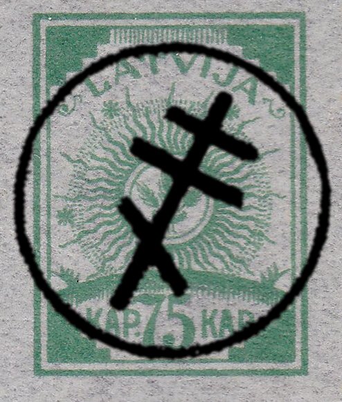 Ears in the circle of the Sun - overprinted