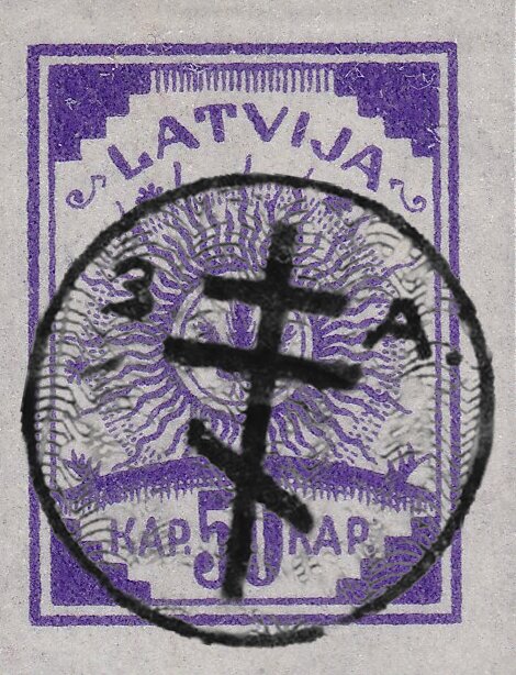 Ears in the circle of the Sun - overprinted